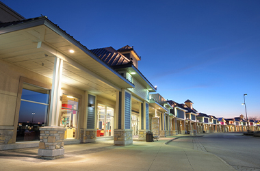 comercial buildings